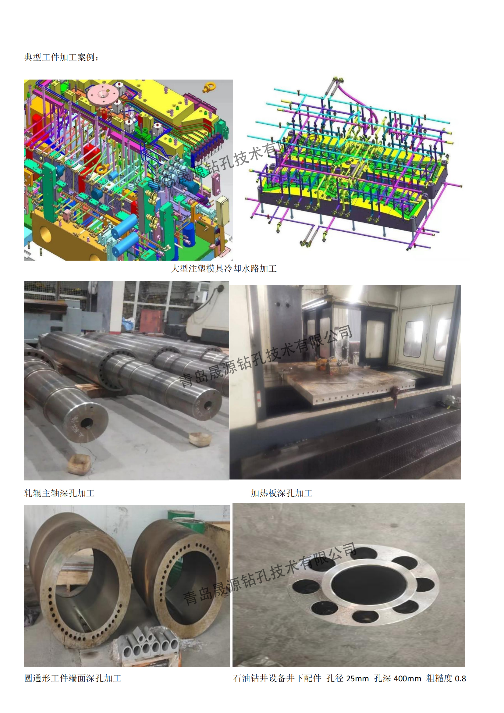 大型三坐標(biāo)深孔鉆 典型工件加工案例 